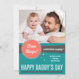 Tarjeta plana gratuita para el día del padre