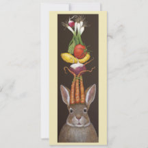 Tarjeta plana Happy Bun