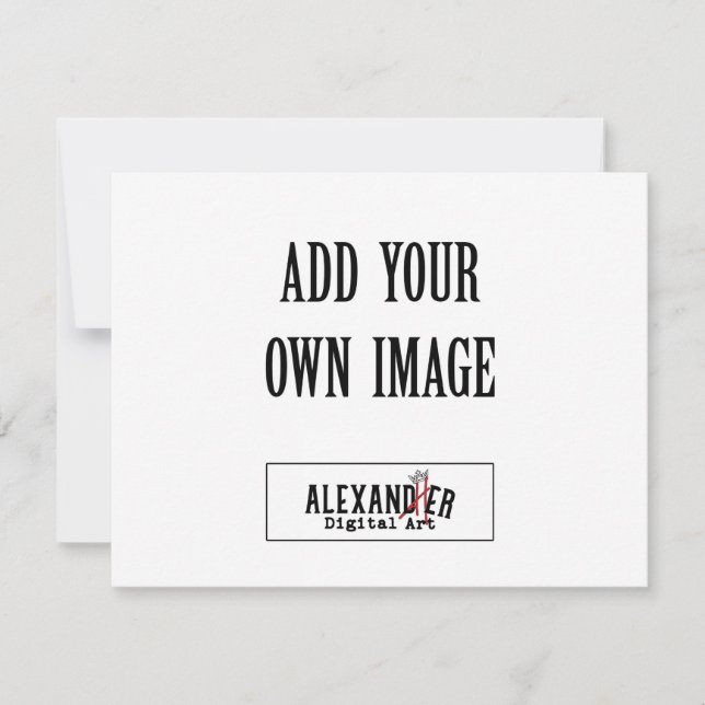 Tarjeta plana horizontal A2 de 4,25 x 5,5" (Anverso)