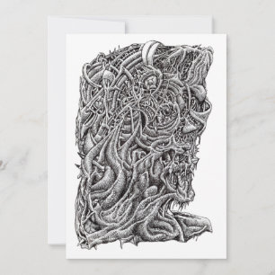 Tarjeta plana interior-beastman