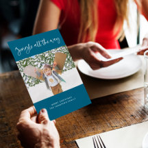 Tarjeta plana Jingle All Way Photo Navidad