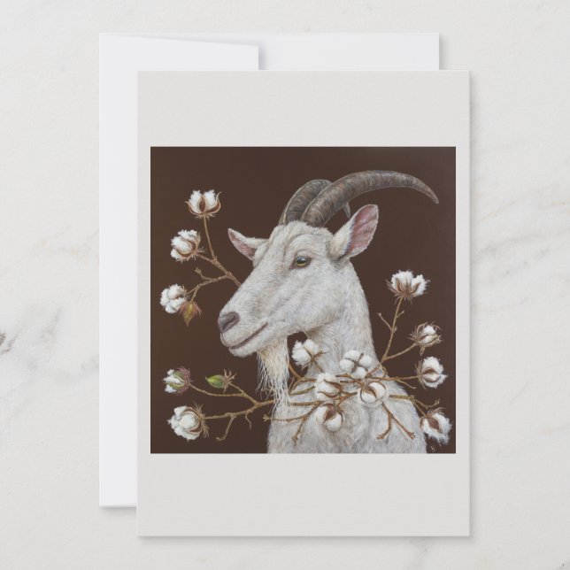 tarjeta plana king de algodón (Anverso)