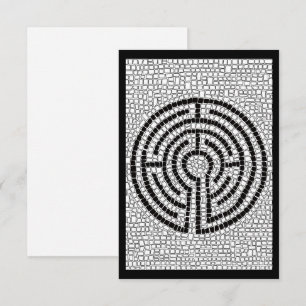 Tarjeta plana LABYRINTH VII 3.5x5 II