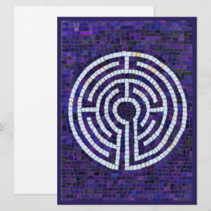 Tarjeta plana LABYRINTH VIII 6.5x8.75
