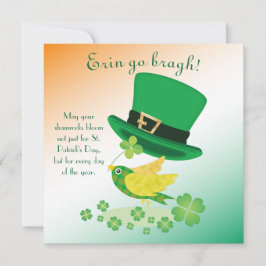 Tarjeta plana Lucky Flight de Shoemaker