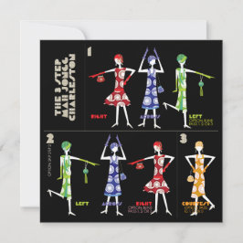 Tarjeta plana Mah Jongg Charleston