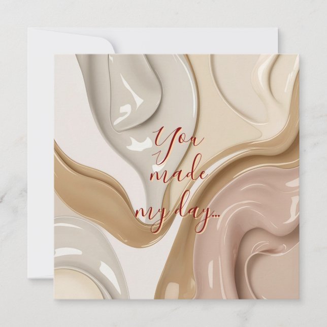 Tarjeta plana multipropósito con diseño gráfico (Anverso)