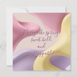 Tarjeta plana multiusos con diseño gráfico elegant