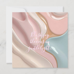 Tarjeta plana multiusos con gráfico elegante