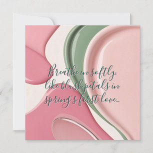 Tarjeta plana multiusos con gráfico elegante