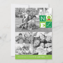 Tarjeta plana NOEL Holiday 5x7