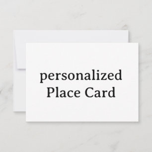 Tarjeta plana personalizada de 3,5" x 5"