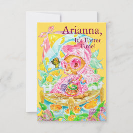 Tarjeta plana personalizada de agradecimiento para