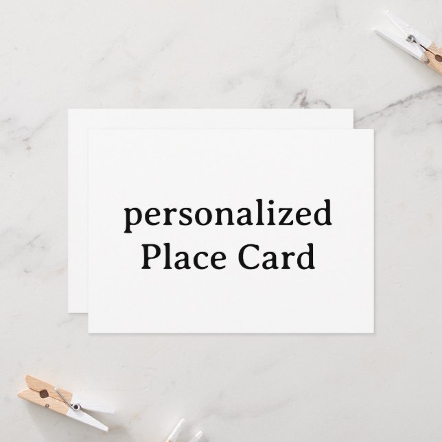 Tarjeta plana personalizada S5" x 7" (Anverso/Reverso In Situ)