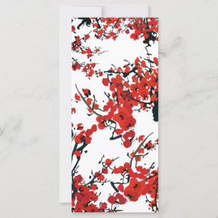 Tarjeta plana Sakura