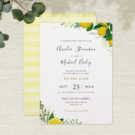 Tarjeta plana simple de invitación a la boda de li