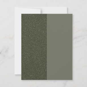 Tarjeta plana verde Moss de medio espectro - Perso