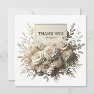 tarjeta plana vintflowers