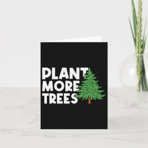 Tarjeta Planta Más Árboles Día De La Tierra Feliz Día Del 