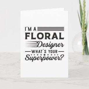 Tarjeta Plantas Flores Flores Superpotencia Divertida Idea