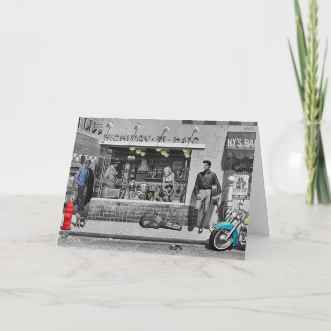 Tarjeta Plata de HWY 51 (Anverso)