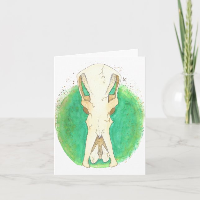 Tarjeta Platypus Skull (Anverso)