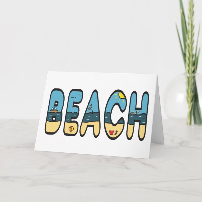 Tarjeta Playa (Anverso)