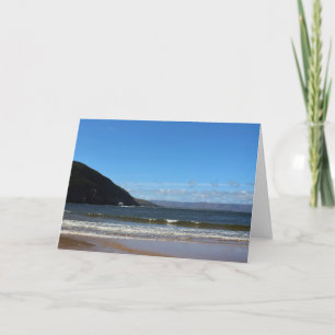 Tarjeta Playa blanca del punto