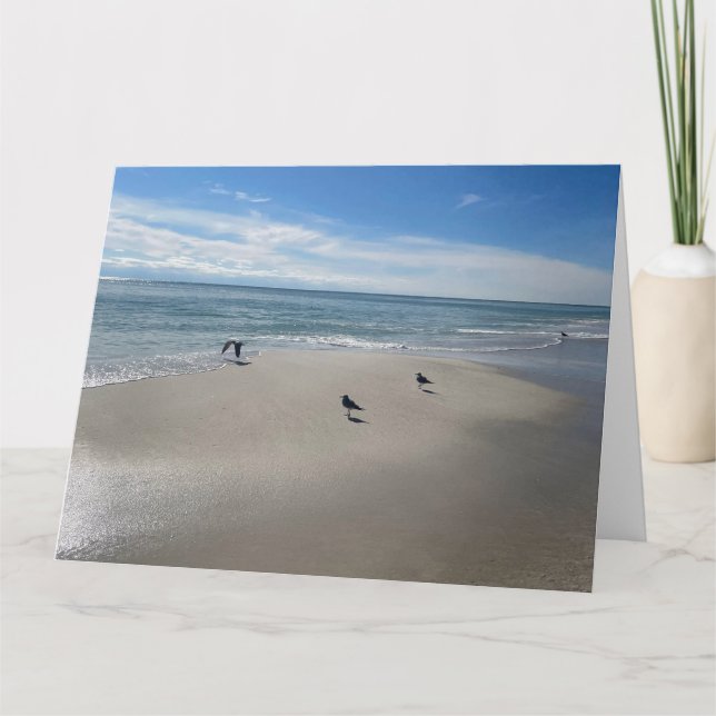 Tarjeta Playa de amor (Anverso)