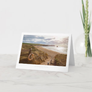 Tarjeta Playa de Thurlestone