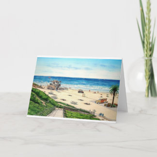 TARJETA PLAYA DEL CLARO DE LUNA CON WOODIE-2JPEC