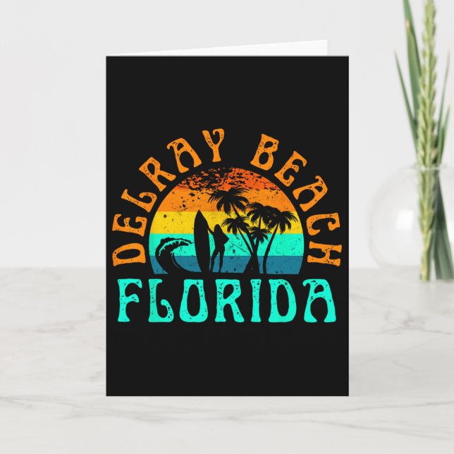 Tarjeta Playa Delray _1  (Anverso)