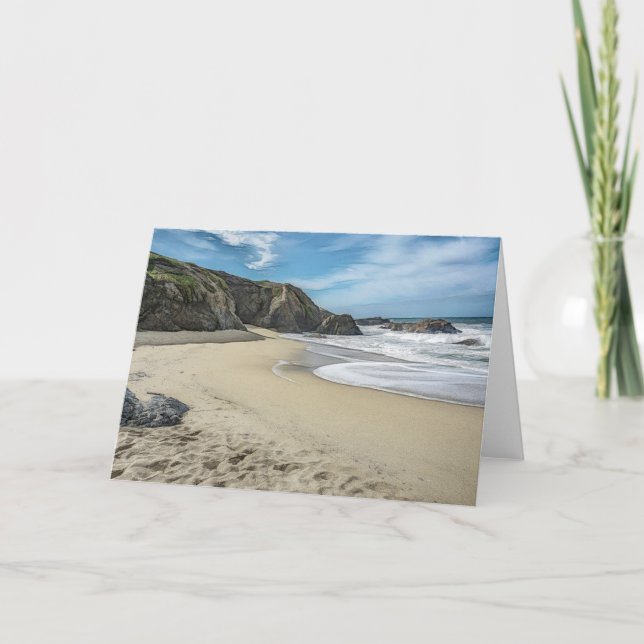 Tarjeta Playa Doran, condado de Sonoma (Anverso)