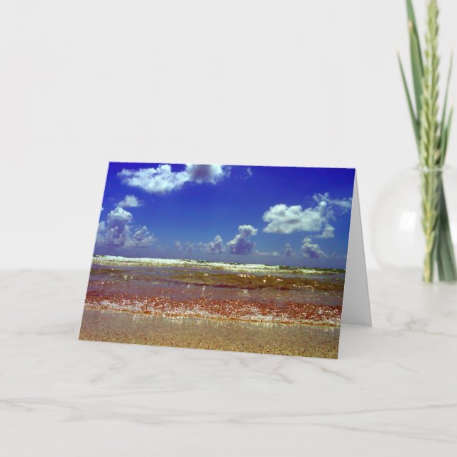 Tarjeta ~Playa~ GRAN TARJETA, PERSONALIZAR! (Anverso)