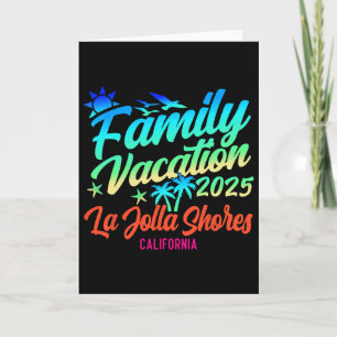 Tarjeta Playa La Jolla Shores California Vacaciones Famili