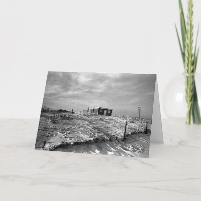 Tarjeta Playa Long Island Nueva York de Jones (Anverso)