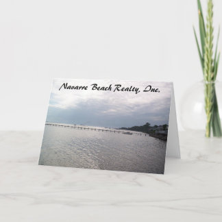 Tarjeta playa navarre