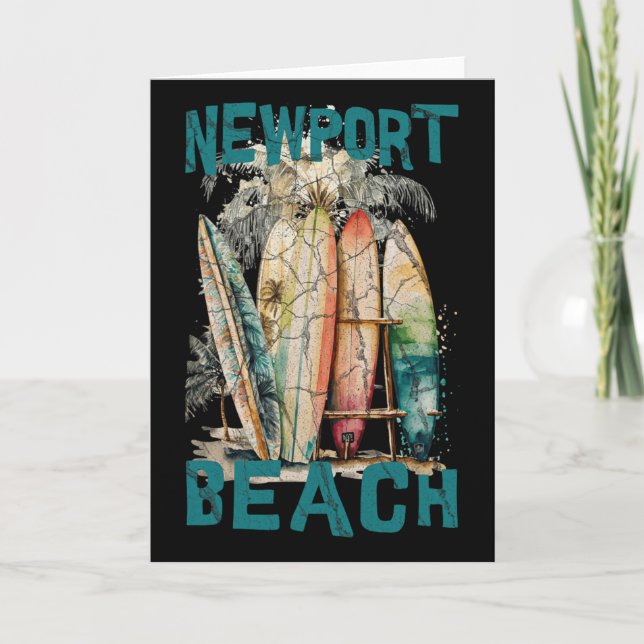Tarjeta Playa Newport _2  (Anverso)