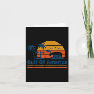 Tarjeta Playa Retro Vintage Del Golfo De Estados Unidos 20