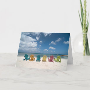 Tarjeta Playas tropicales Palm Beach, Aruba