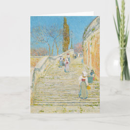 Tarjeta Plaza de España, Roma | Childe Hassam