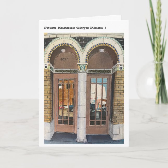 Tarjeta Plaza de Kansas City (Anverso)