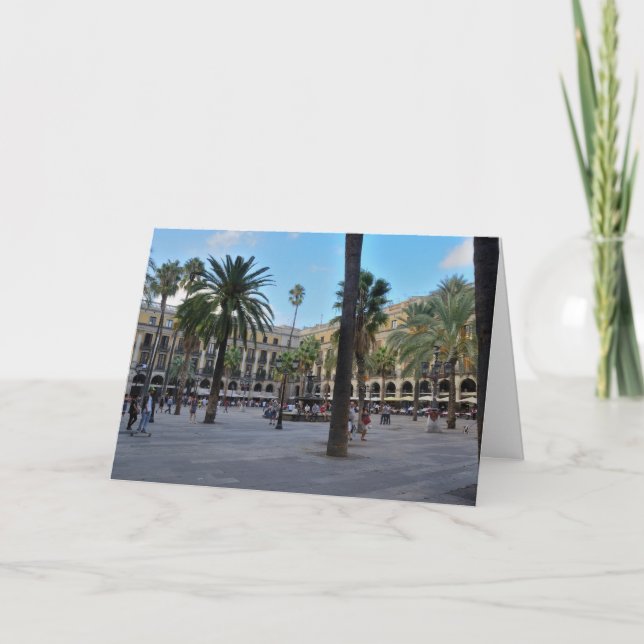 Tarjeta Plaza Real (Anverso)