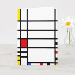 Tarjeta Plaza Trafalgar por Piet Mondrian - Arte moderno
