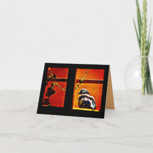 Tarjeta Pleasant Pigeon