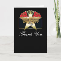 Tarjeta Plegable de Agradecimiento Personalizada H
