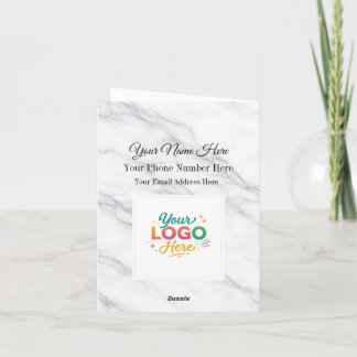 Tarjeta Plegable de Aniversario de Hogar Feliz del