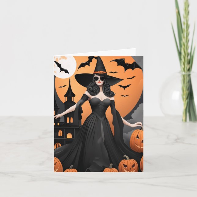 Tarjeta plegable de vibraciones de personalizable (Anverso)