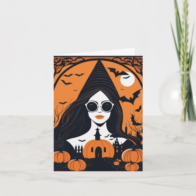 Tarjeta plegable de vibraciones de personalizable (Anverso)