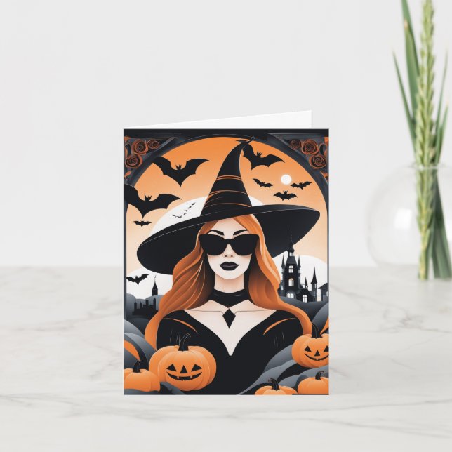 Tarjeta plegable de vibraciones de personalizable (Anverso)